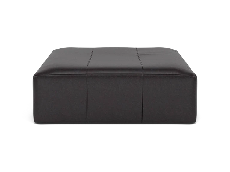 Camden Leather Cocktail Ottoman